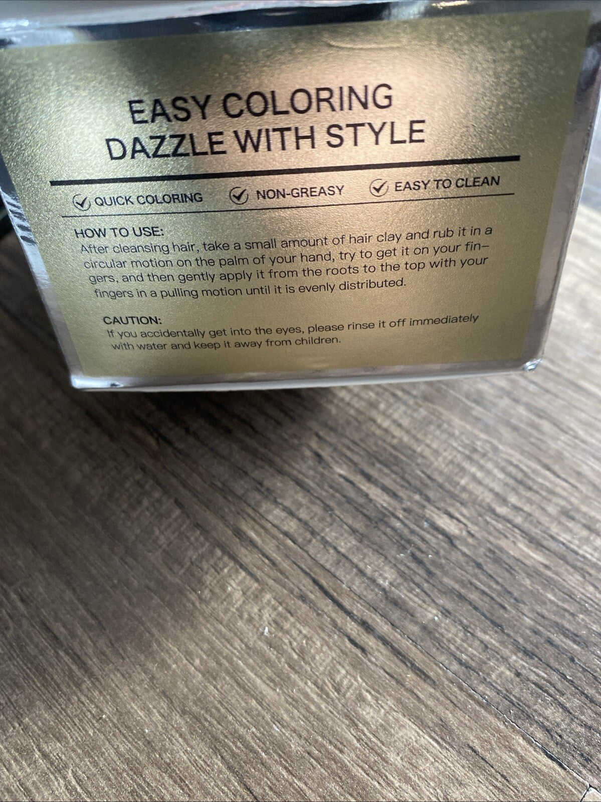 Temporary Silver Gray Hair Wax - Cosplay & DIY Styling