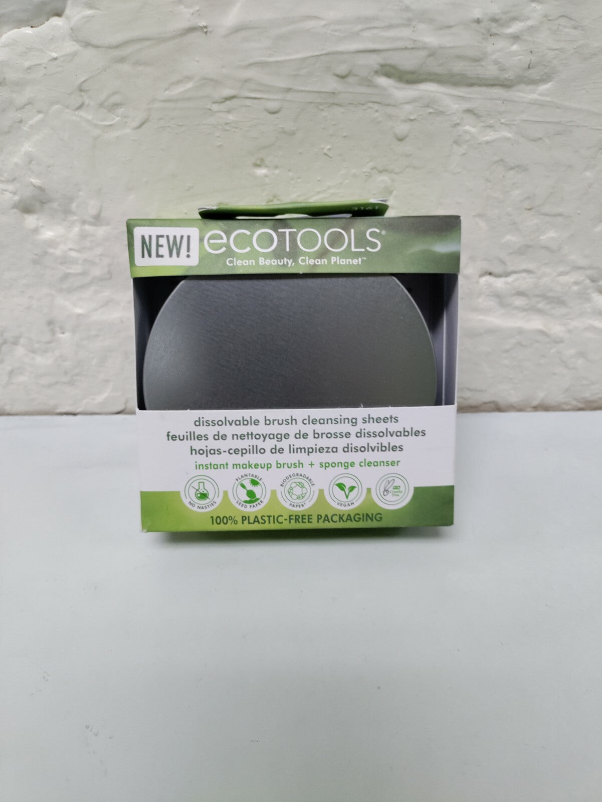 EcoTools Makeup Cleaning Sheets for Brushes & Sponges - Dissolvable, Gentle & Eco-Friendly