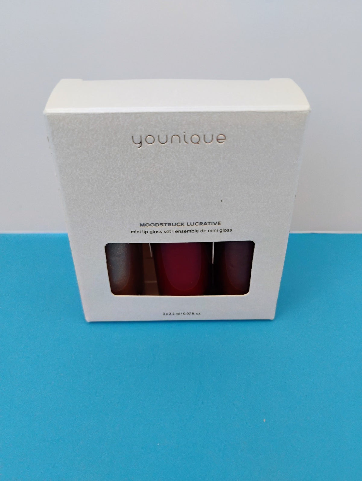 Mini Lip Gloss Set - Limited Holiday Colors in Red, Gold, Espresso