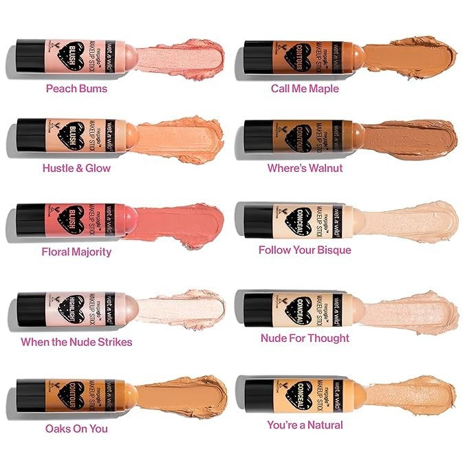Wet n Wild MegaGlo Makeup Stick Concealer Contour & Highlight - Follow Your Bisque