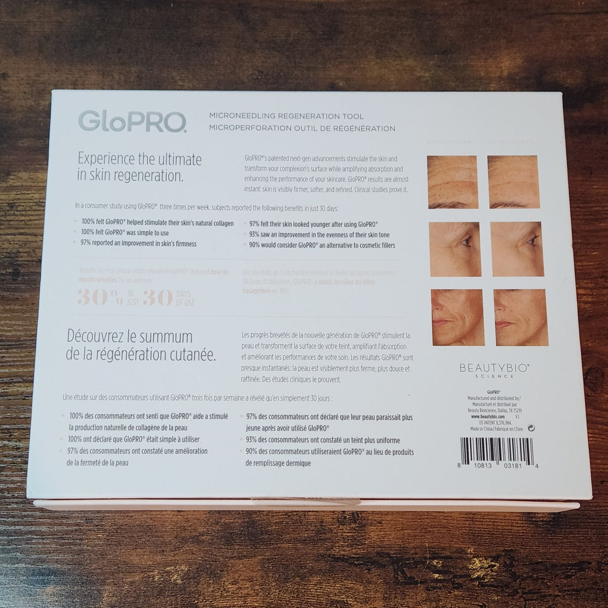 Microneedling Skin Regeneration Tool - GloPRO by BeautyBio