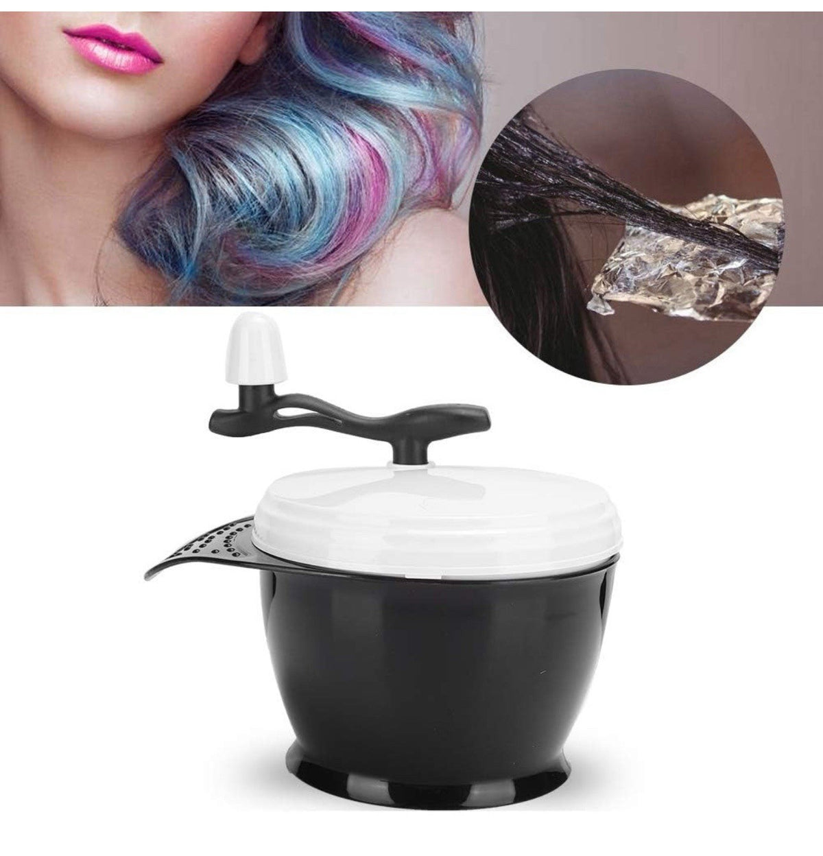 Hair Coloring Mixing Bowl and Tools Set for Professional & Home Use