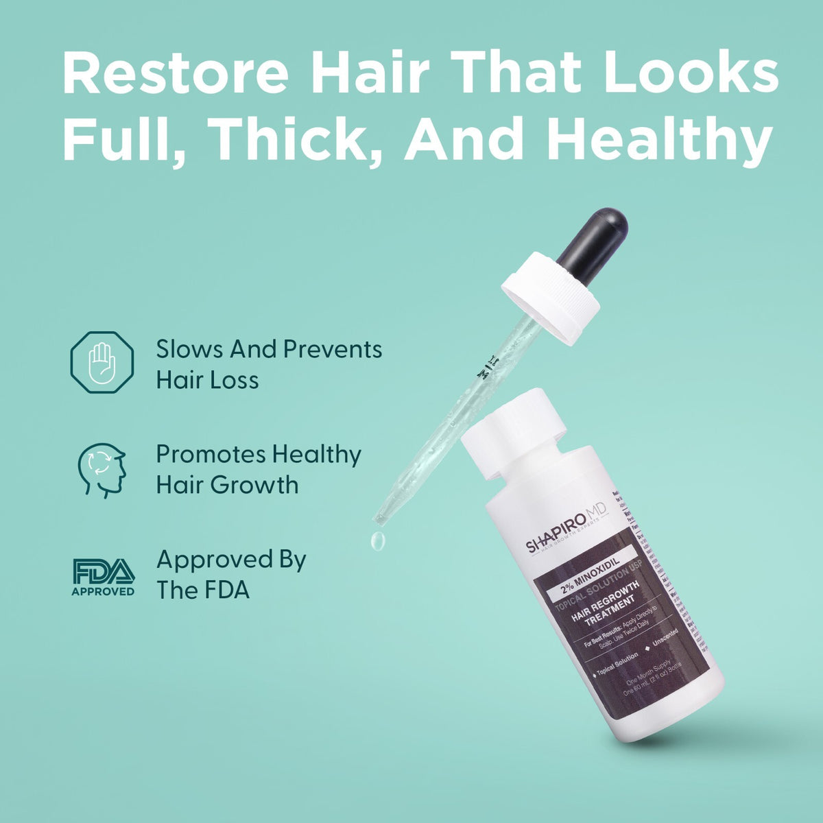 Minoxidil 2% Topical Solution for Women Hair Regrowth