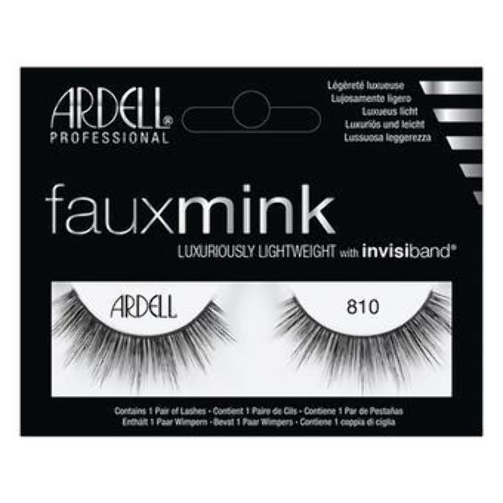 Ardell Faux Mink Eyelashes Style 810 - Natural Volume & Length