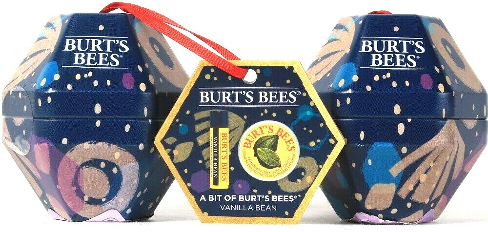 Burt's Bees Vanilla Bean Lip Balm & Cuticle Cream Set - 2 Pieces