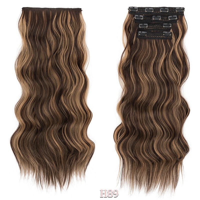 Double Weft Clip-In Human Hair Extensions Full Head - Multiple Colors & Lengths