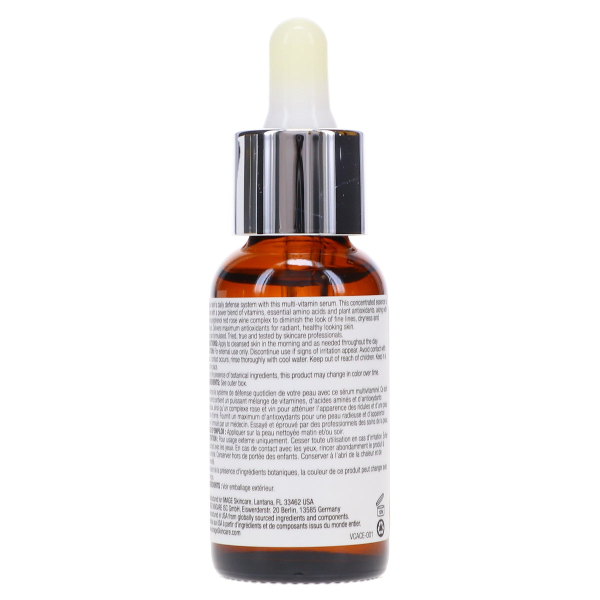 Hydrating Vitamin C E Face Serum for Brightening & Anti-Aging - 1 oz