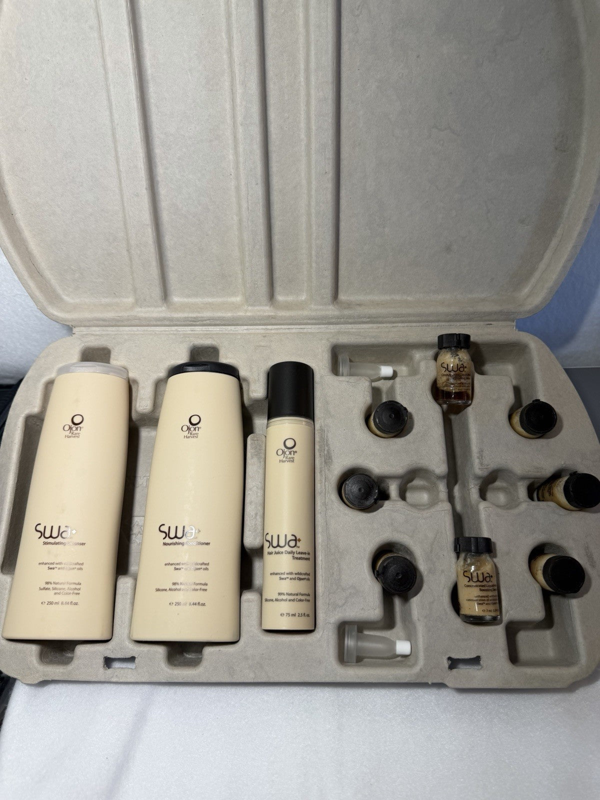 Ojon Rare Harvest Liquid Hair Building 4-Step System