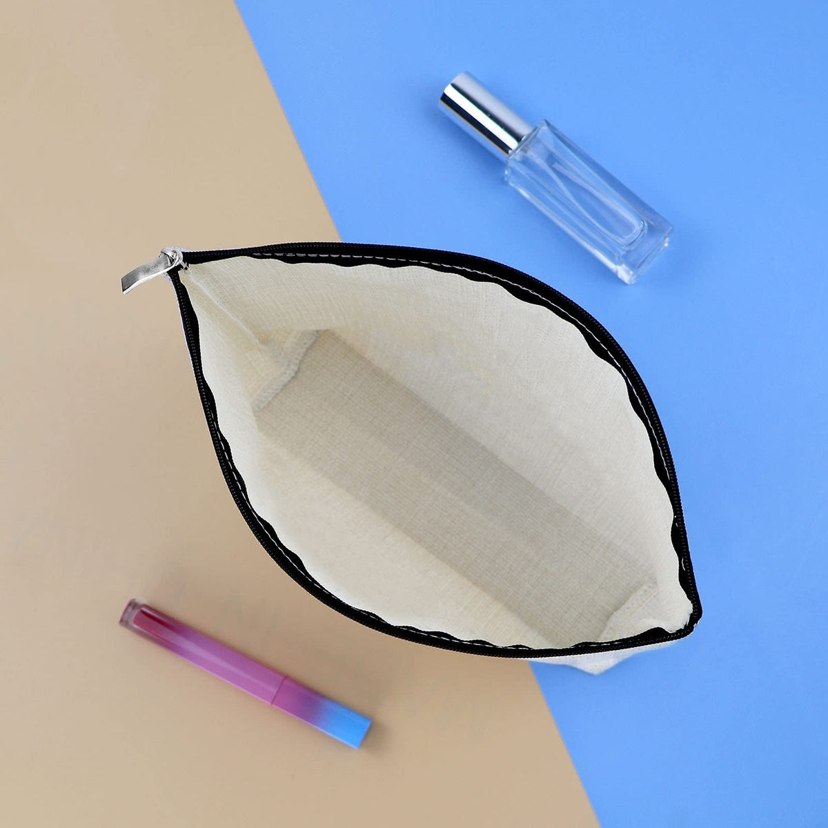 Personalized Makeup Bag for Women - Cousin Friendship Travel Cosmetic Pouch