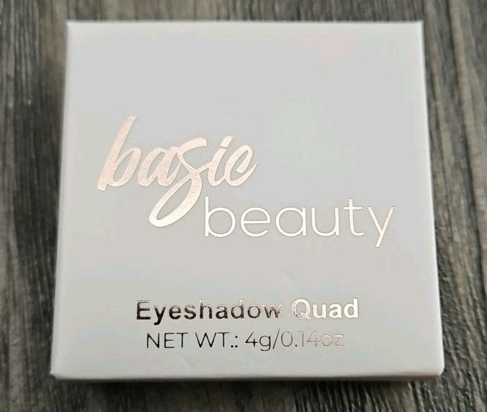 Eye Shadow Quad Palette 4g Neutrals Nude Shimmer Hot Cocoa Bomb