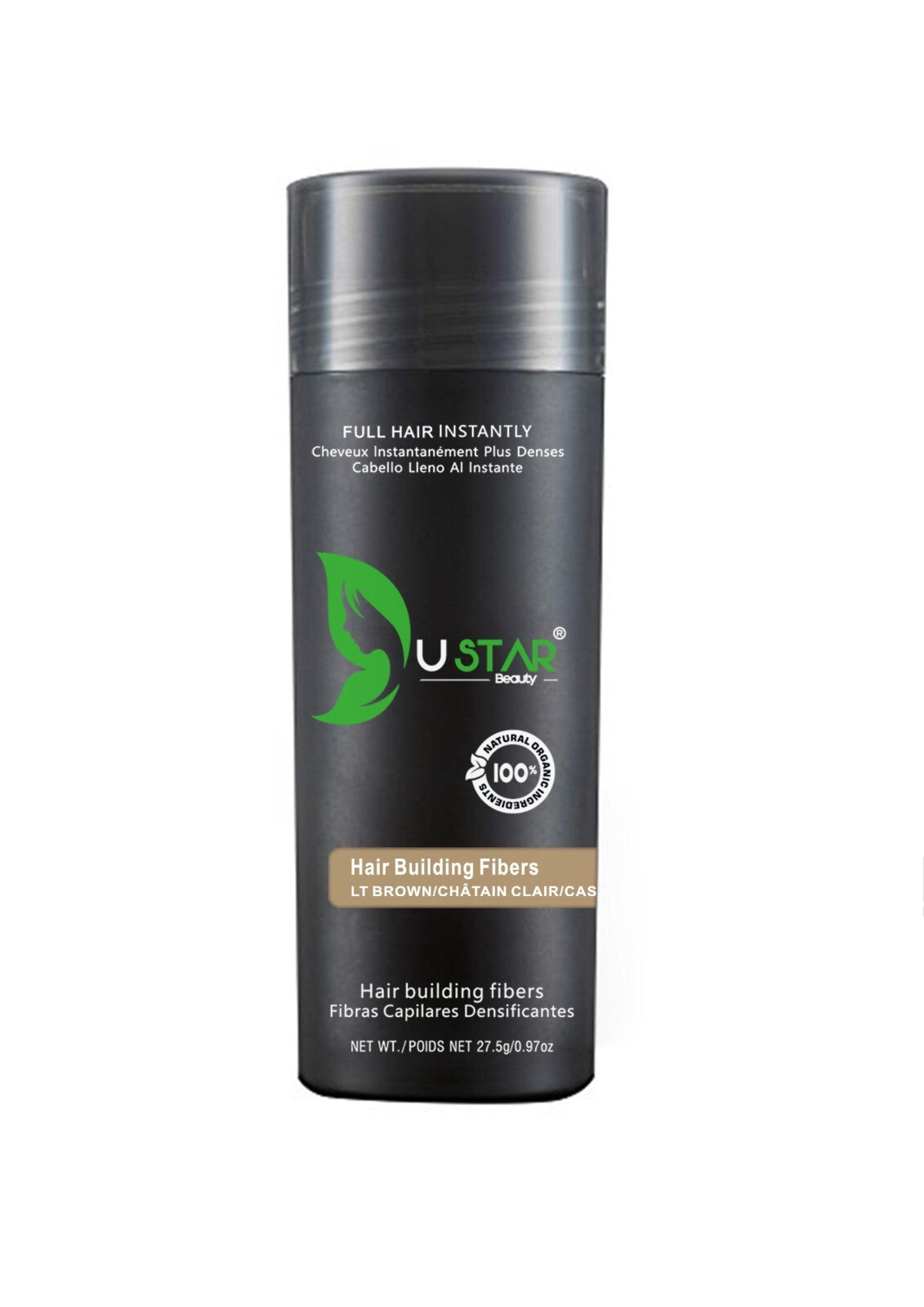 Hair Building Fibers Light Brown 0.97oz