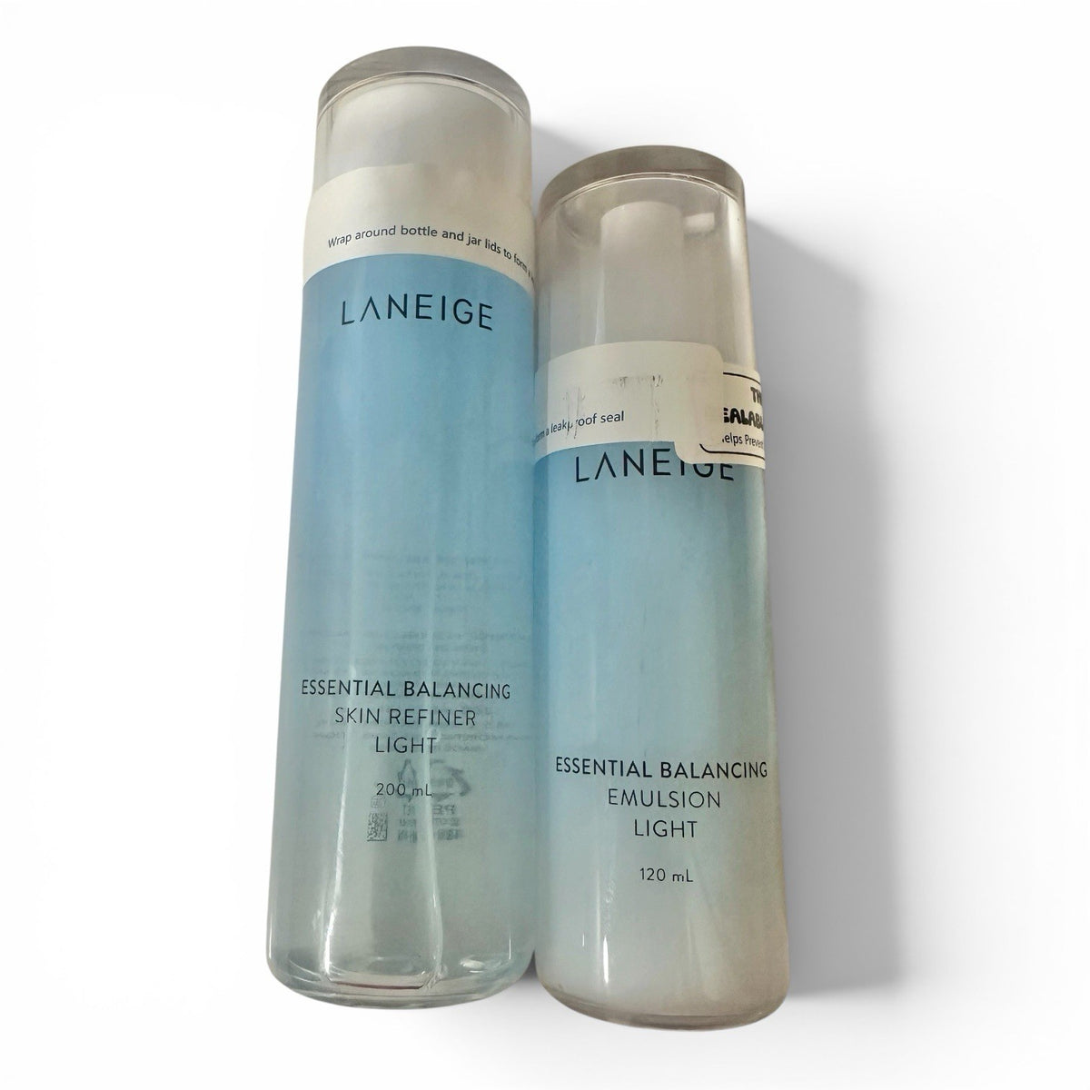 Laneige Essential Balance Set - Hydrating Skin Refiner & Light Emulsion, 200ml & 120ml
