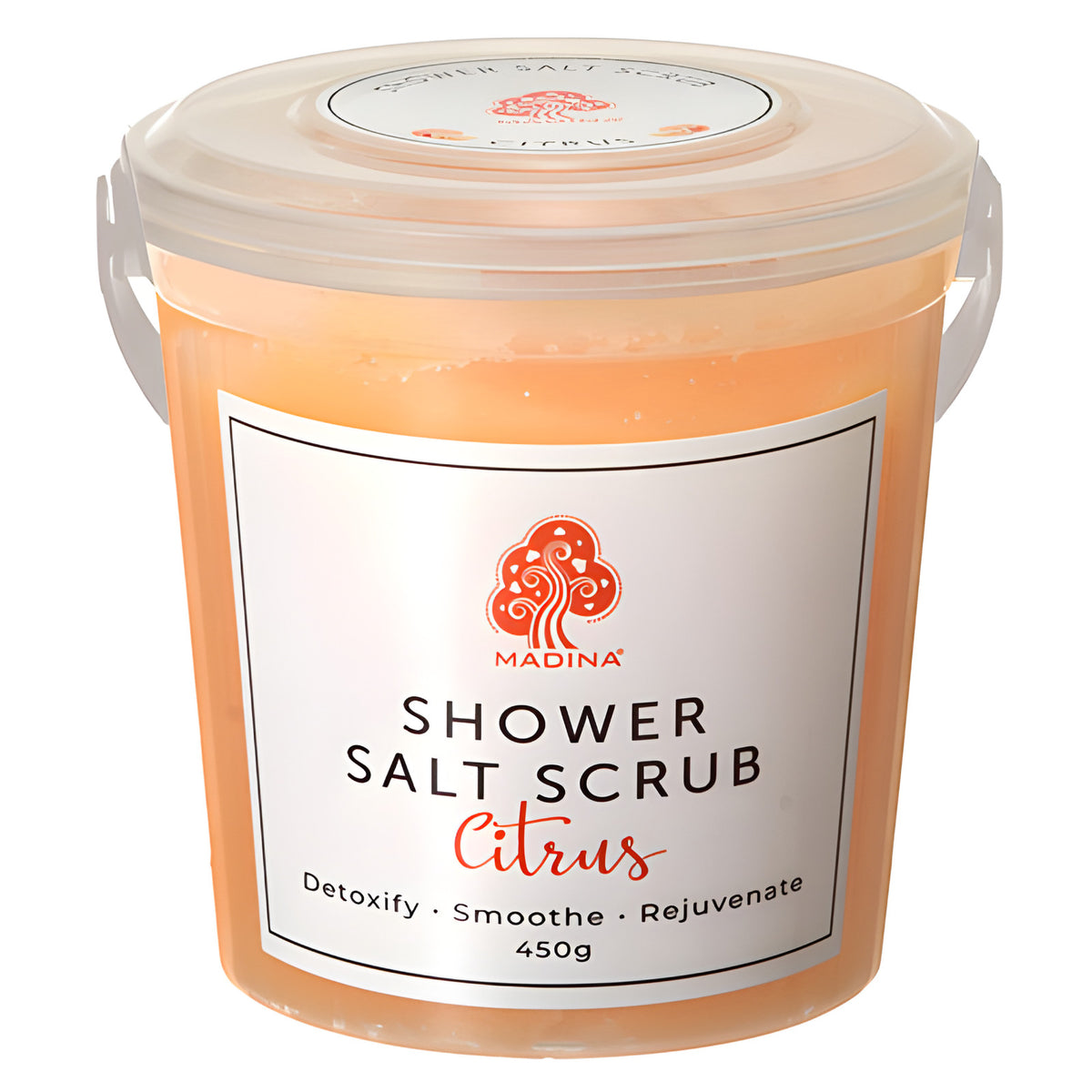 Citrus Salt Scrub Body Shower Hand Madina
