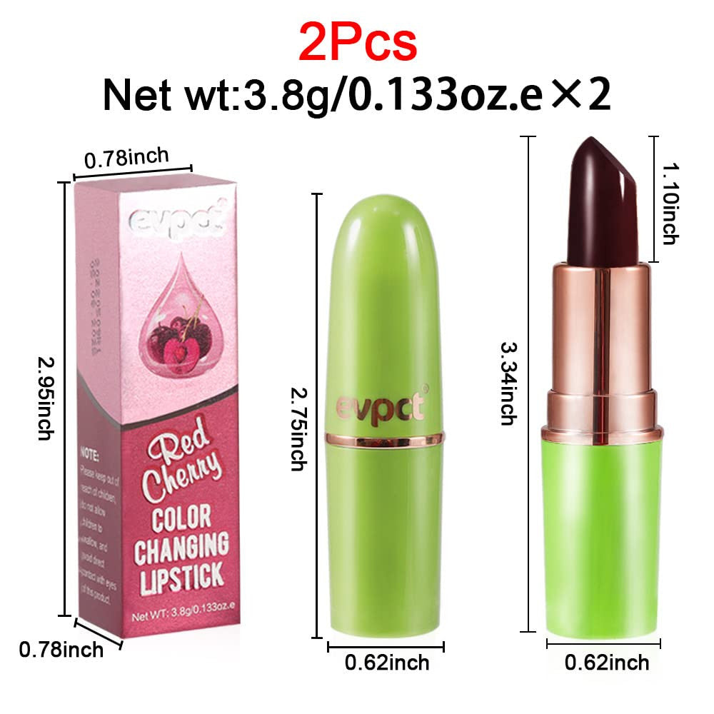 Color Changing Lipstick Set - Long Lasting 24H Moisturizing Lip Balm for Women