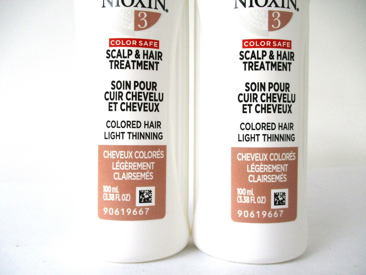 Nioxin System #3 Scalp & Hair Treatment, 3.38 oz (Pack of 2)