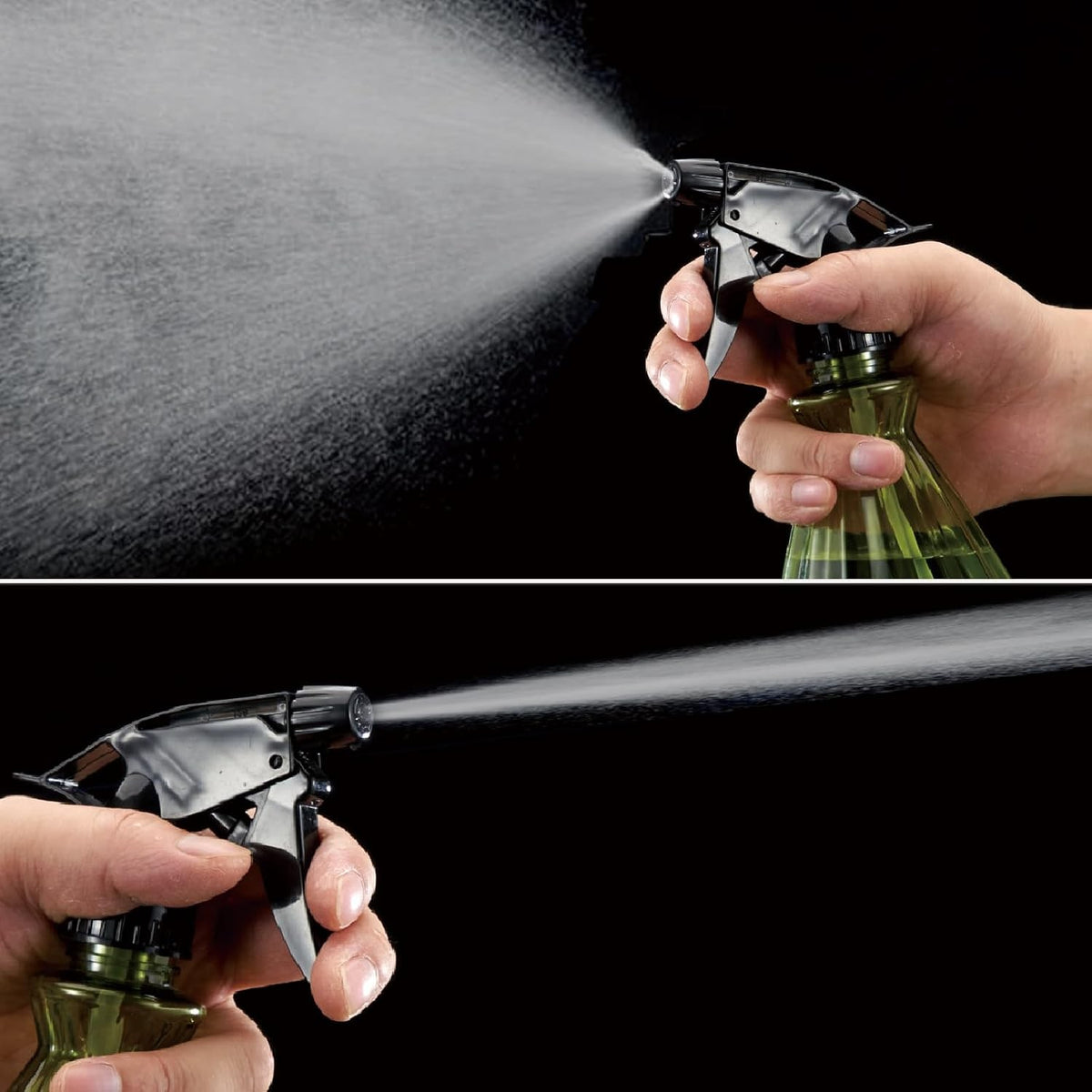 17 oz Spray Bottles Set of 2 Leak-Proof Adjustable Nozzles Multi-Purpose