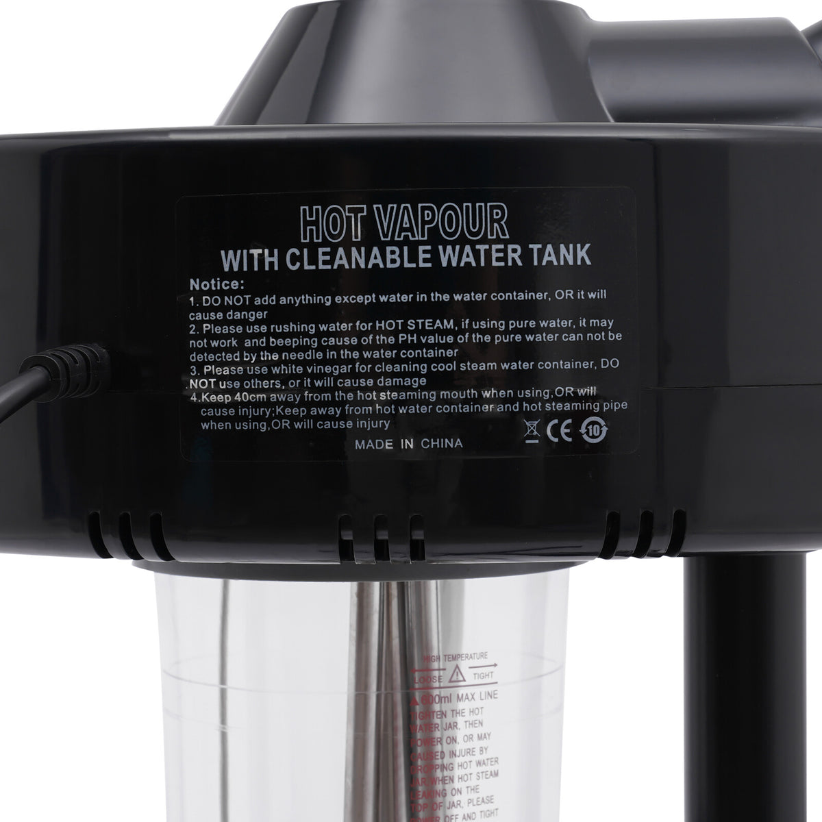 750W Ozone Facial Steamer for Skin Care & Deep Cleansing