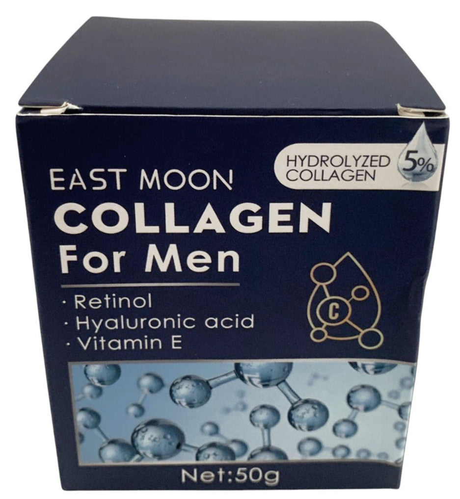 Men's Anti-Aging Collagen Cream with Retinol & Hyaluronic Acid - 1.7oz