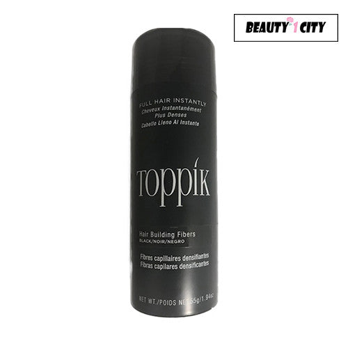 Hair Building Fibers Black 55g - Concealer for Thinning Hair