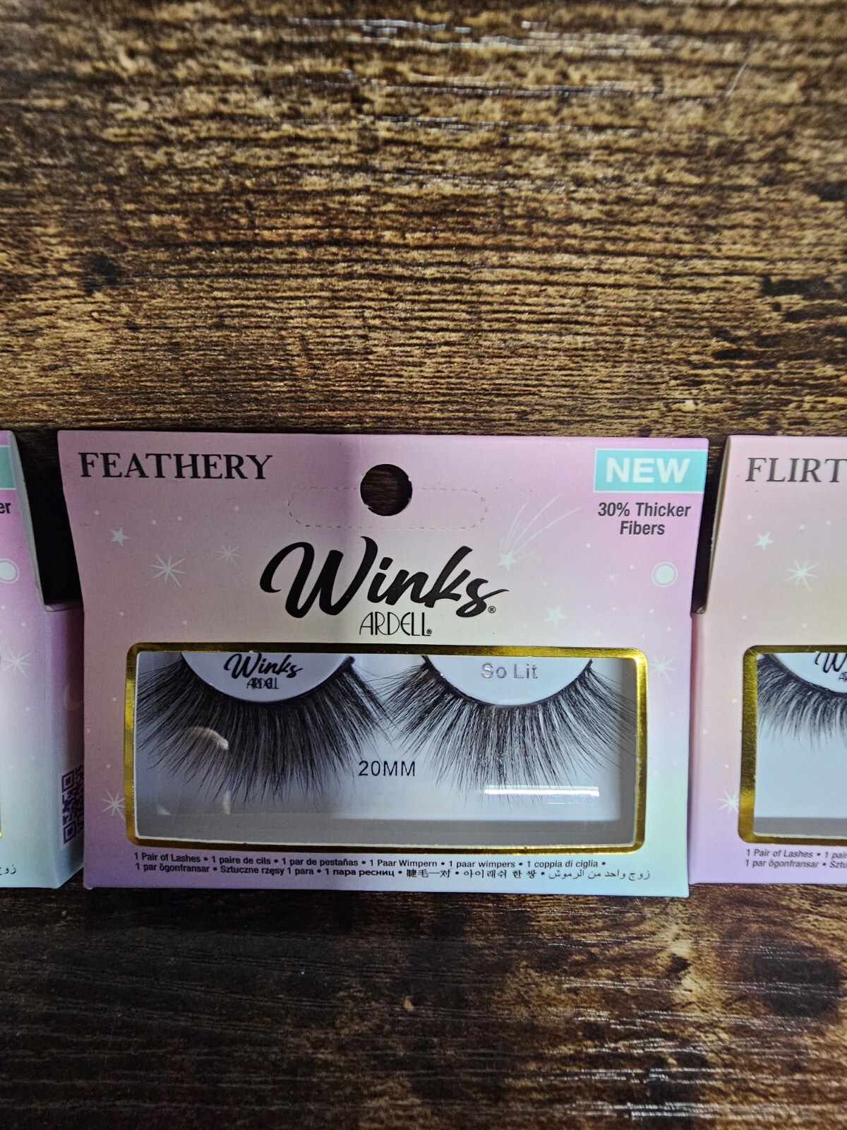 Assorted Eyelash Kit - 6 Pairs of False Lashes for Makeup & Beauty