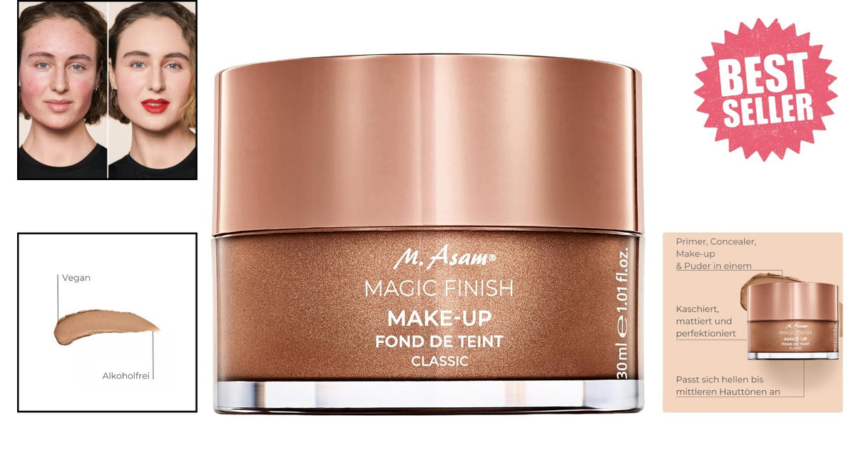 4-in-1 Makeup Mousse Foundation Primer Concealer & Finishing Powder