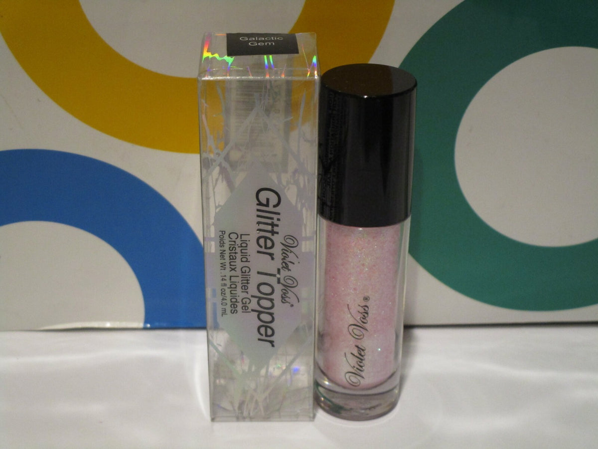 Liquid Glitter Gel Topper - Galactic Gem - Vivid Cosmetic Glitter