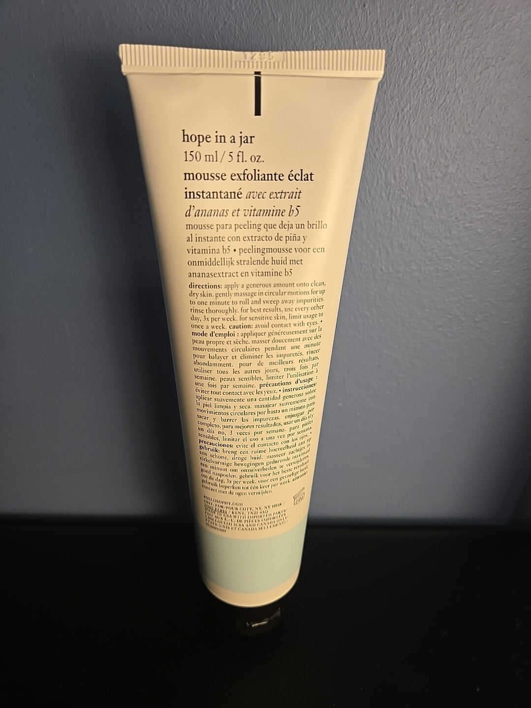 Hope In A Jar Instant Glow Peeling Mousse 2.5oz