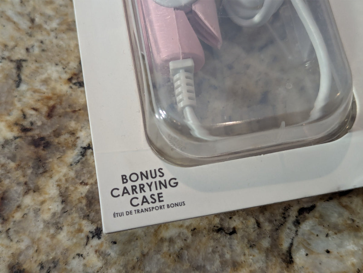 Mini Travel Hair Straightener - Lightweight Pink Hair Styling Tool