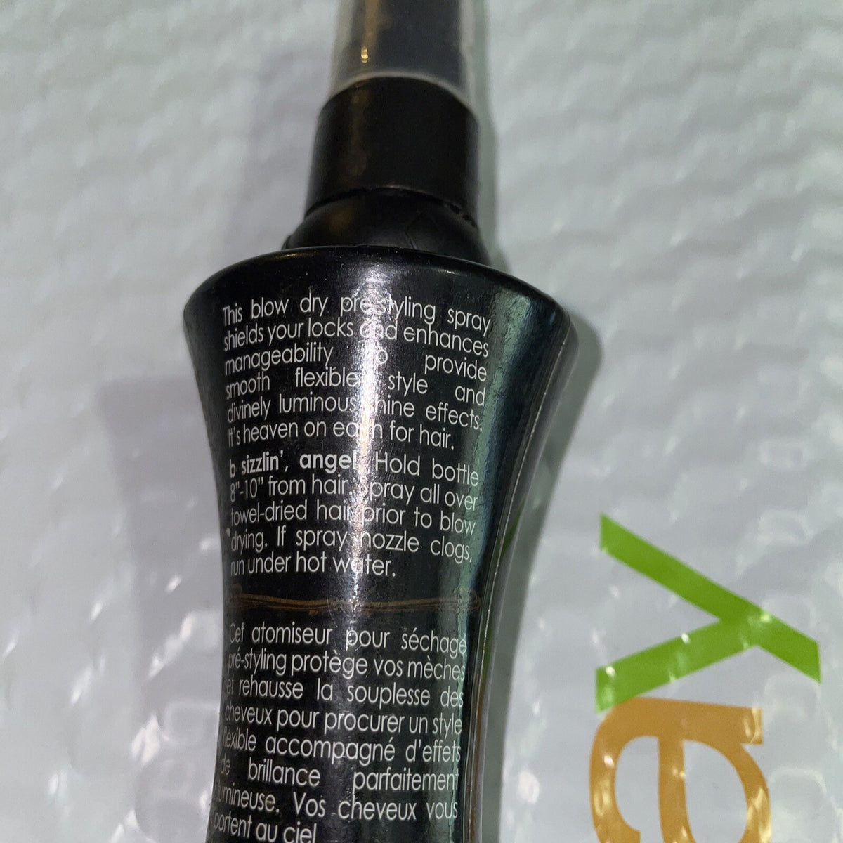 Heat Protectant Spray for Blow Drying - Discontinued Schwarzkopf Guardian Angel 425°F