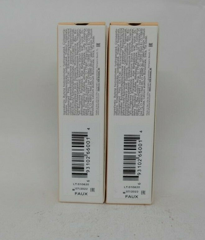 Lip Gloss Set - Shimmering Rose Gold Faux, 2-Pack, Long-Wear & Moisturizing