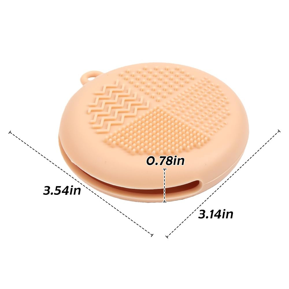 Silicone Makeup Puff Case - Portable Breathable Powder Sponge Holder