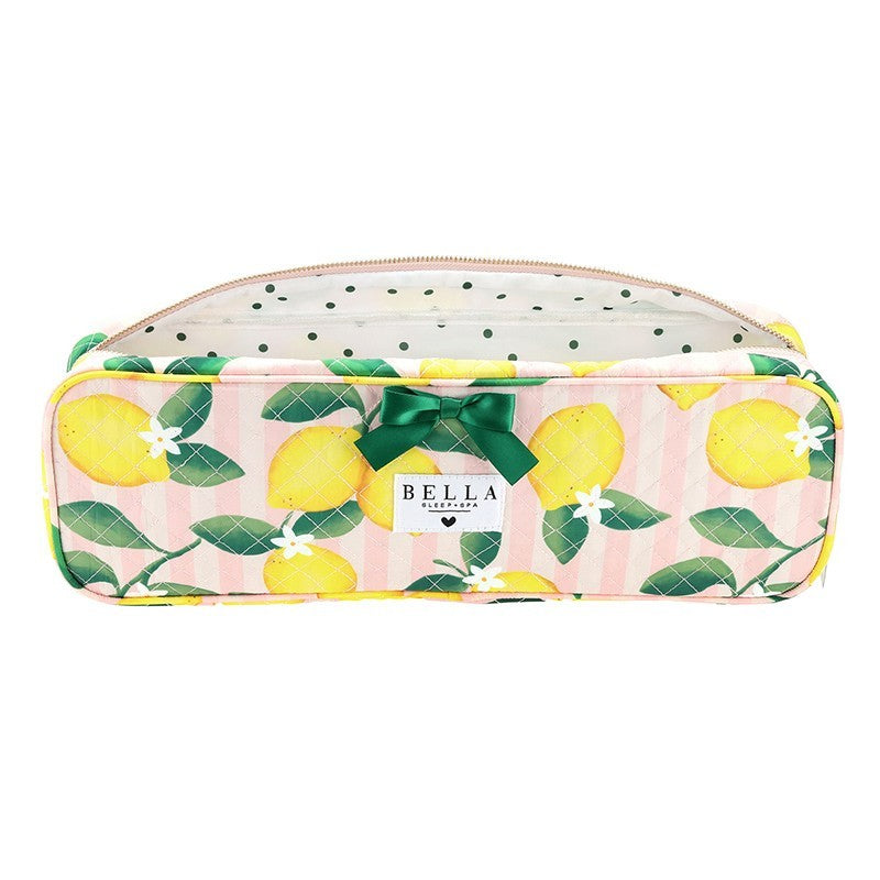 Waterproof Quilted Hair Tool Travel Bag - Organizer for Curling Iron & Straightener