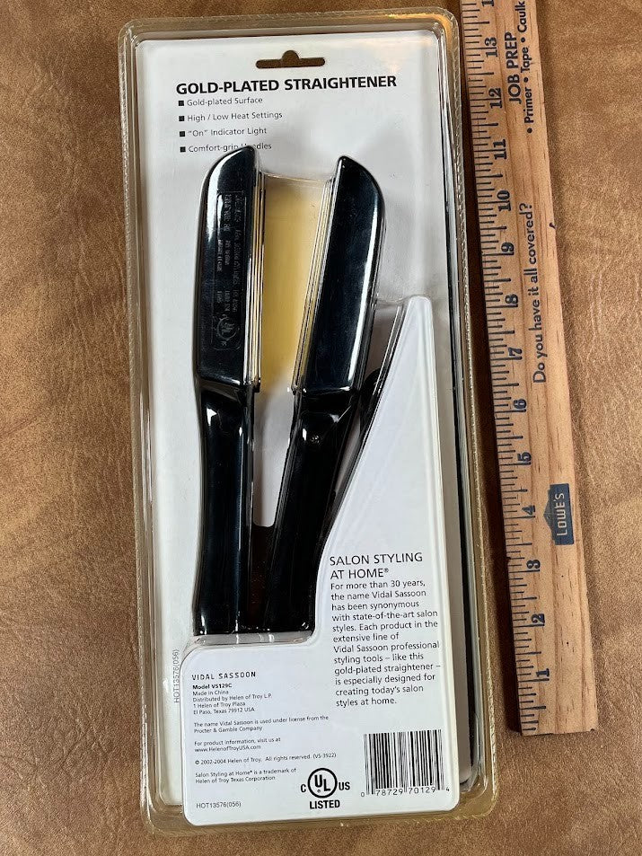 Vidal Sassoon High Heat Straightening and Smoothing Iron VS129C - Hair Styling Tool
