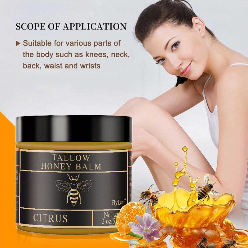 Beef Tallow & Honey Balm for Face & Body