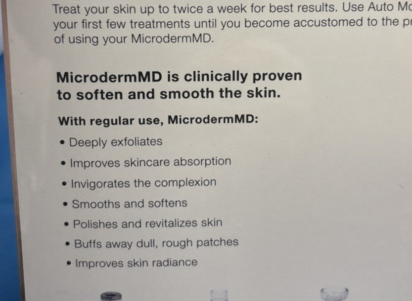 MicrodermMD Professional Microdermabrasion System for Home Skin Exfoliation