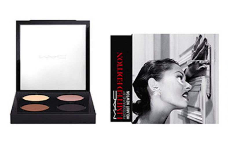 MAC Helmut Newton Eyeshadow Palette X4 - Matte & Satin Shades, Full Size