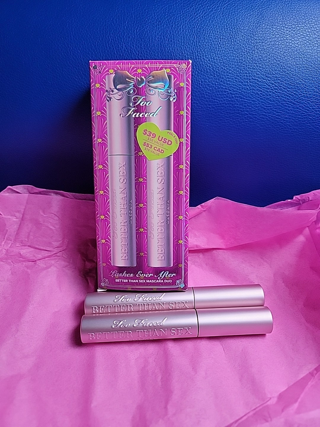 Too Faced Better Than Sex Mascara Duo - Full Size Eyelash Enhancer