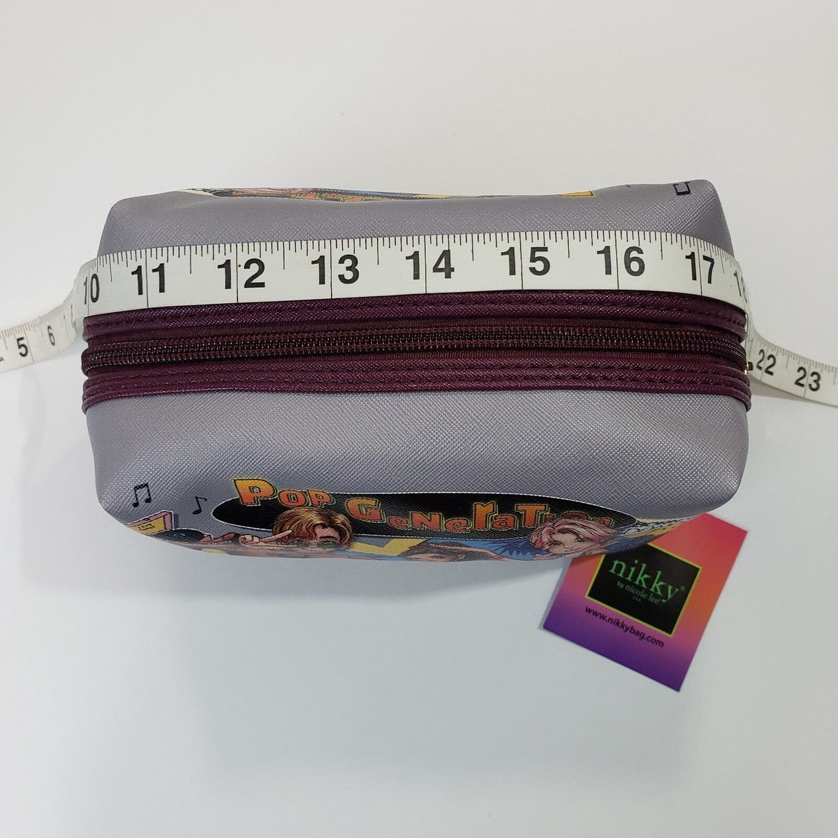 Nicole Lee Cosmetic Bag - Travel Makeup Organizer, Stylish Compact Design