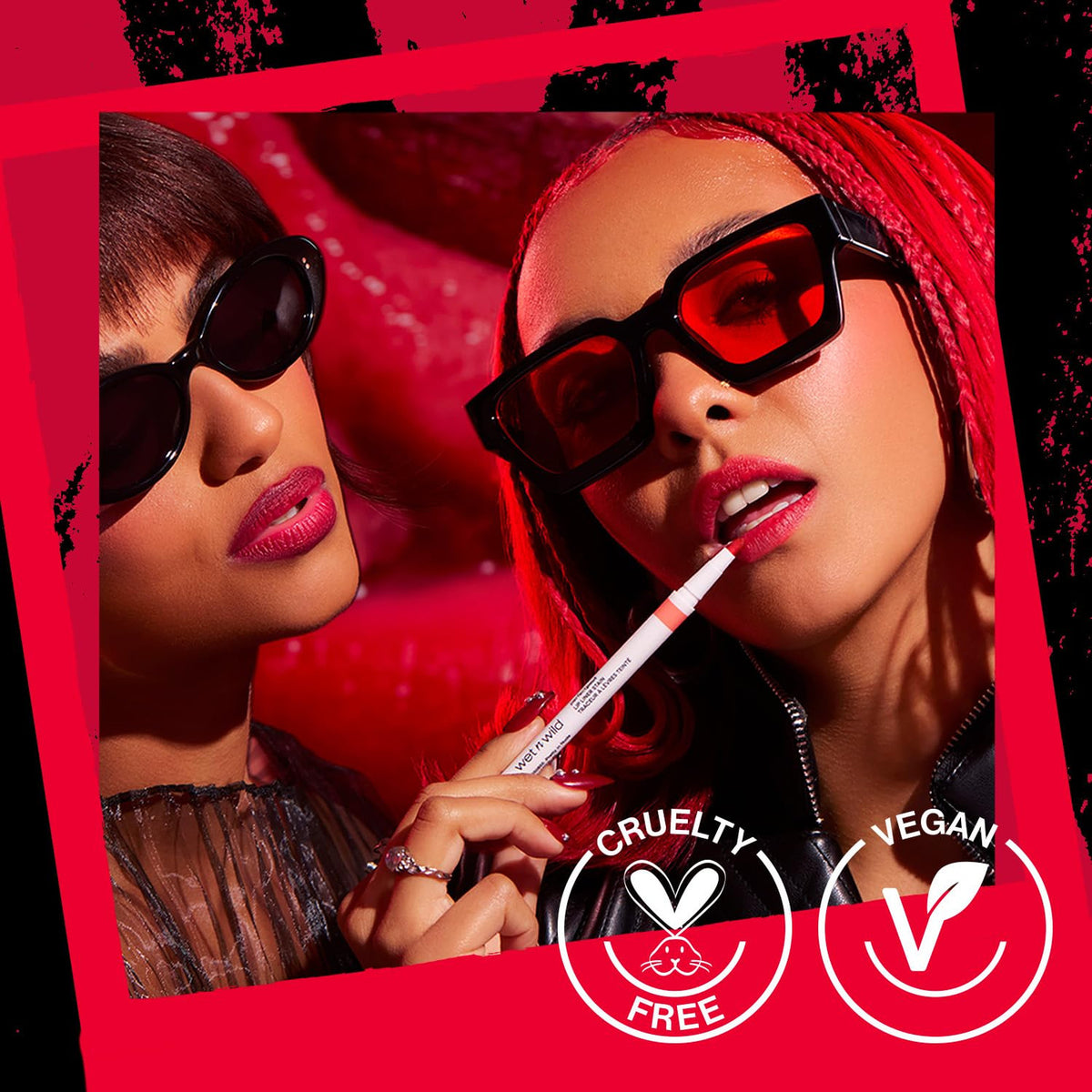 Long-Lasting Lip Stain with Precise Liquid Lip Liner - Transfer-Proof