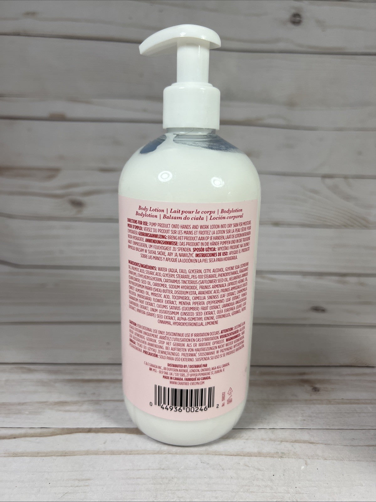 Crabtree & Evelyn Rose Lotion 16.9oz (2 Pack)