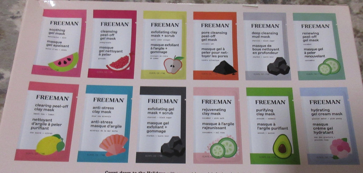 12 Days of Glow Face Mask Variety Set