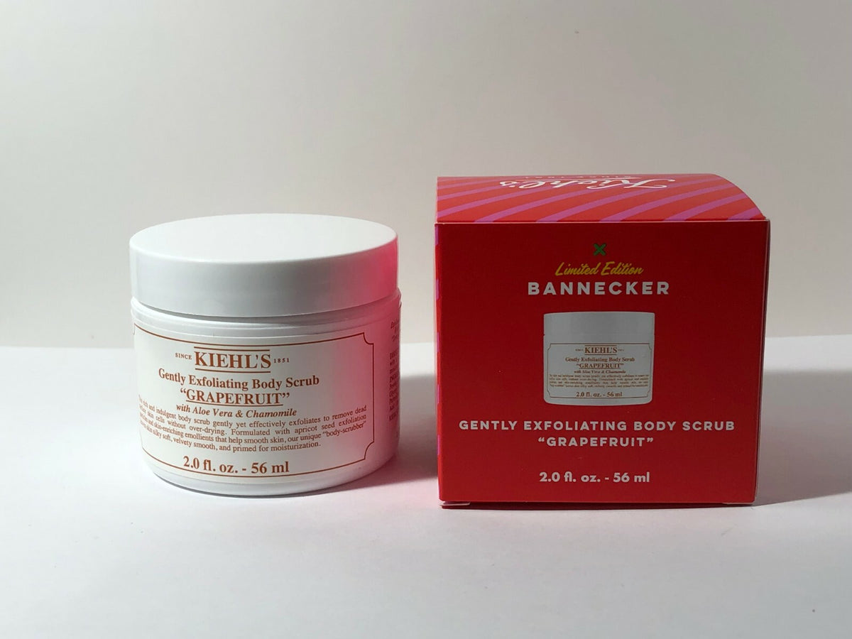 Kiehl's Grapefruit Gently Exfoliating Body Scrub 2oz New Boxed Sealed