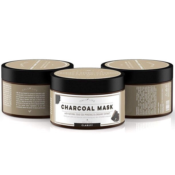 Charcoal Face Mask with Dead Sea Minerals, 8.45 Oz