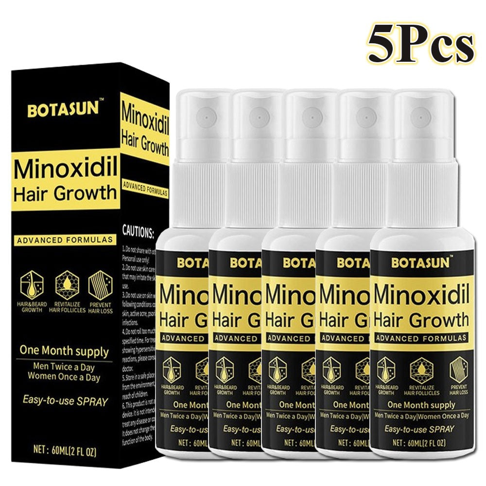 5% Minoxidil Hair Growth Spray for Men | Regrowth Treatment