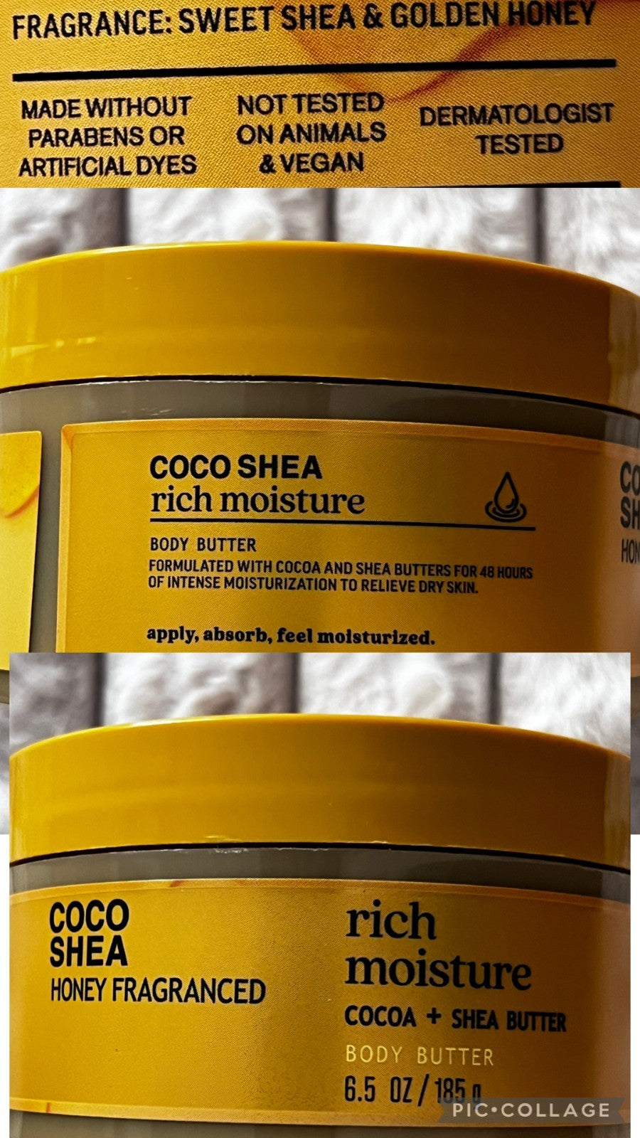 Body Butter Cream Moisturizer - Multiple Scents, 6.5-8 oz