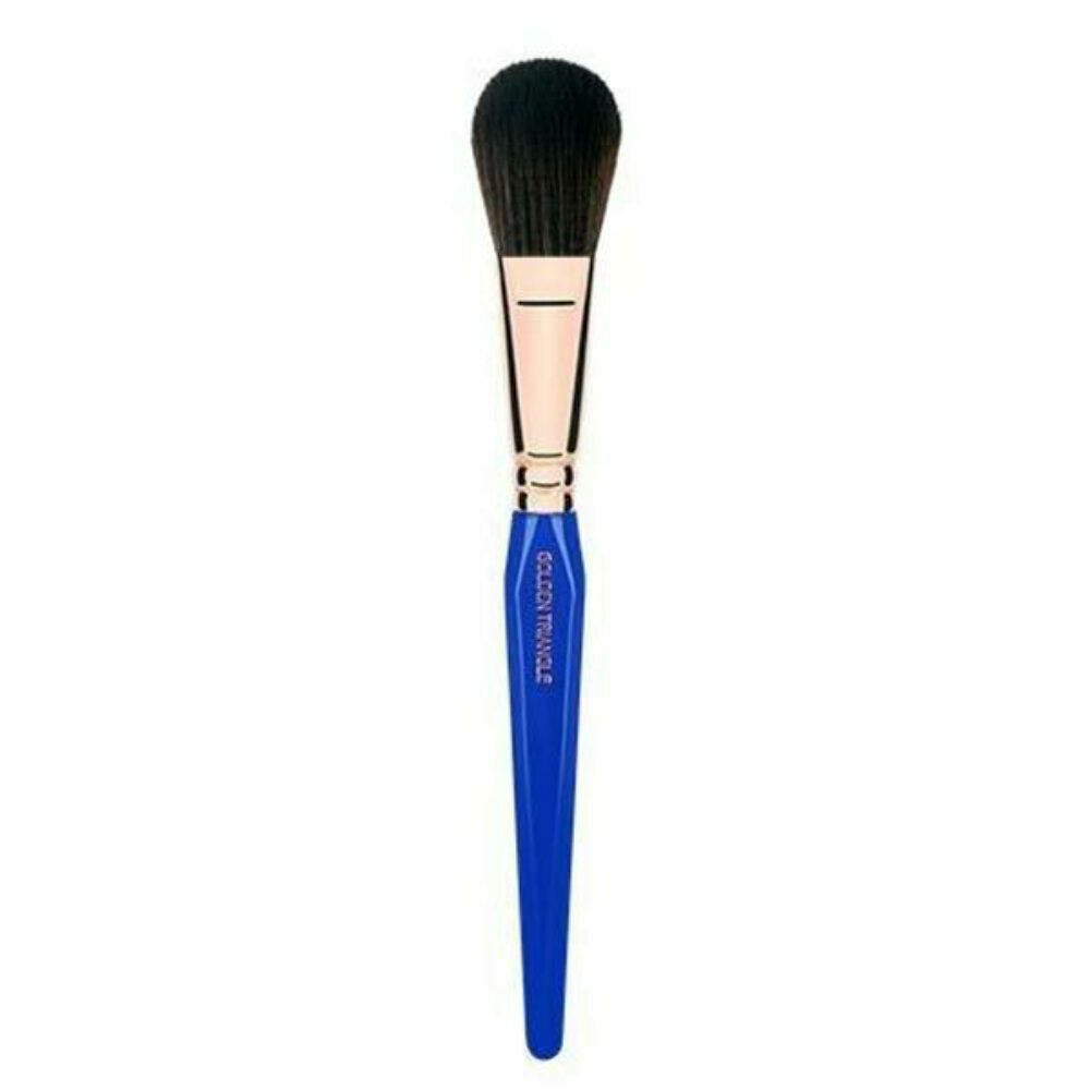All-Purpose Blusher Makeup Brush - Vegan Synthetic Bristles, Rose Gold Handle