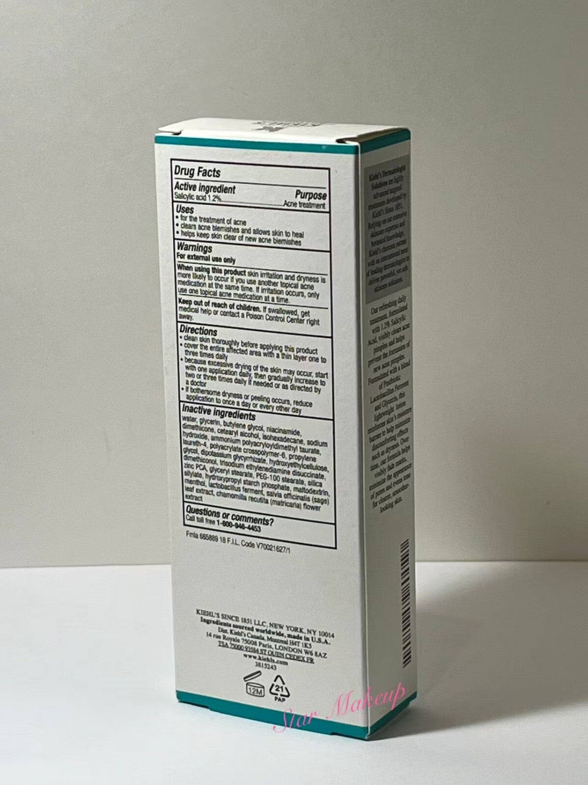 Acne Face Moisturizer with Salicylic Acid - 2oz Clear Skin Hydrating Cream