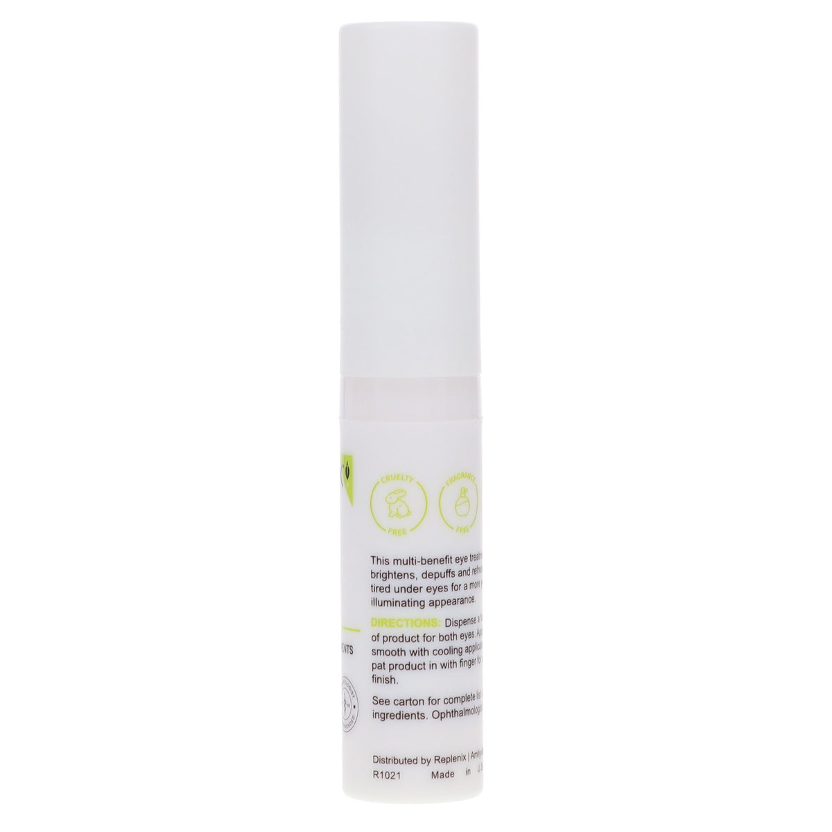 Replenix Tinted Brightening Eye Cream - 0.29 oz for Puffiness & Dark Circles