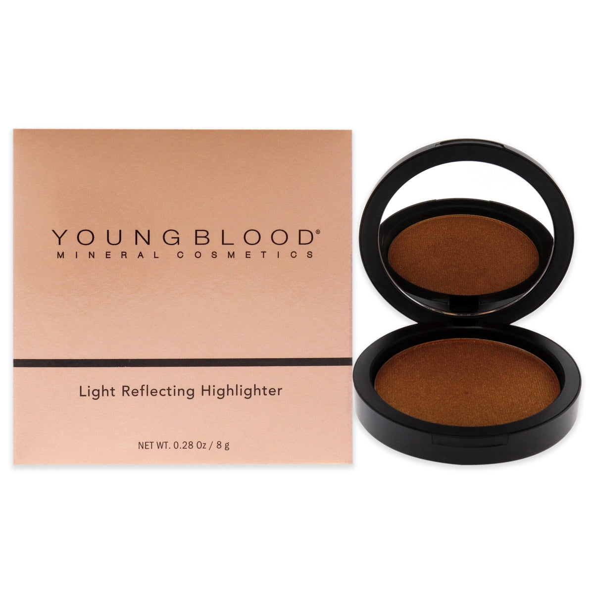 Light Reflecting Highlighter for Face and Body - Fiesta by Youngblood 0.28 oz
