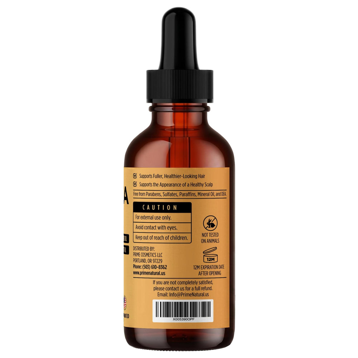 Natural Hair Oil with Batana, Rosemary & Pumpkin Seed - Nourishing 2oz